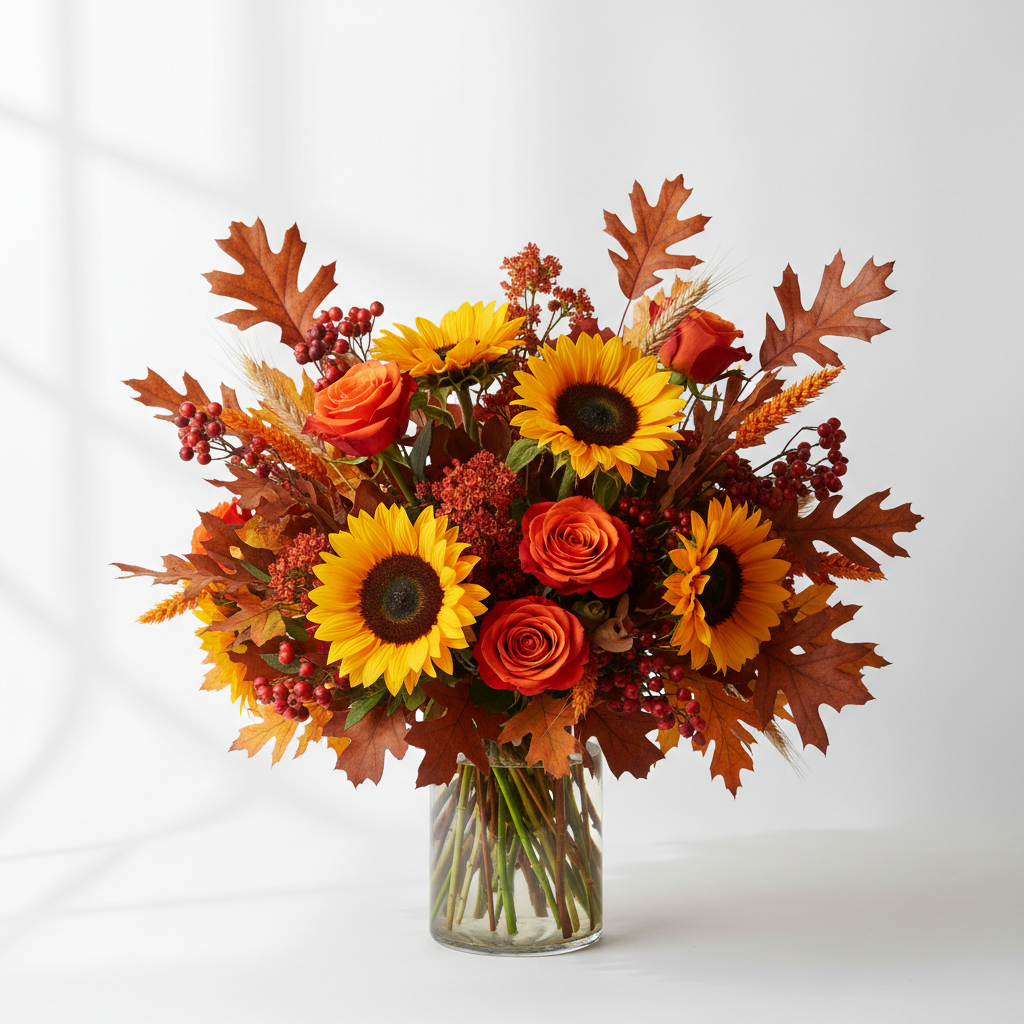 Hayride — Autumn Harvest Sunflower Arrangement from Citywide Florists NYC
