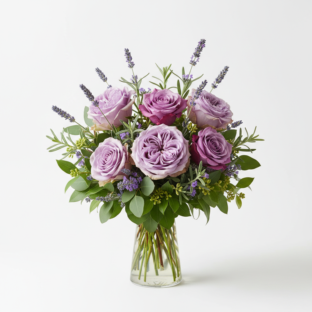 Lavender Dreams — Lavender & Purple Floral Bouquet from Citywide Florists NYC