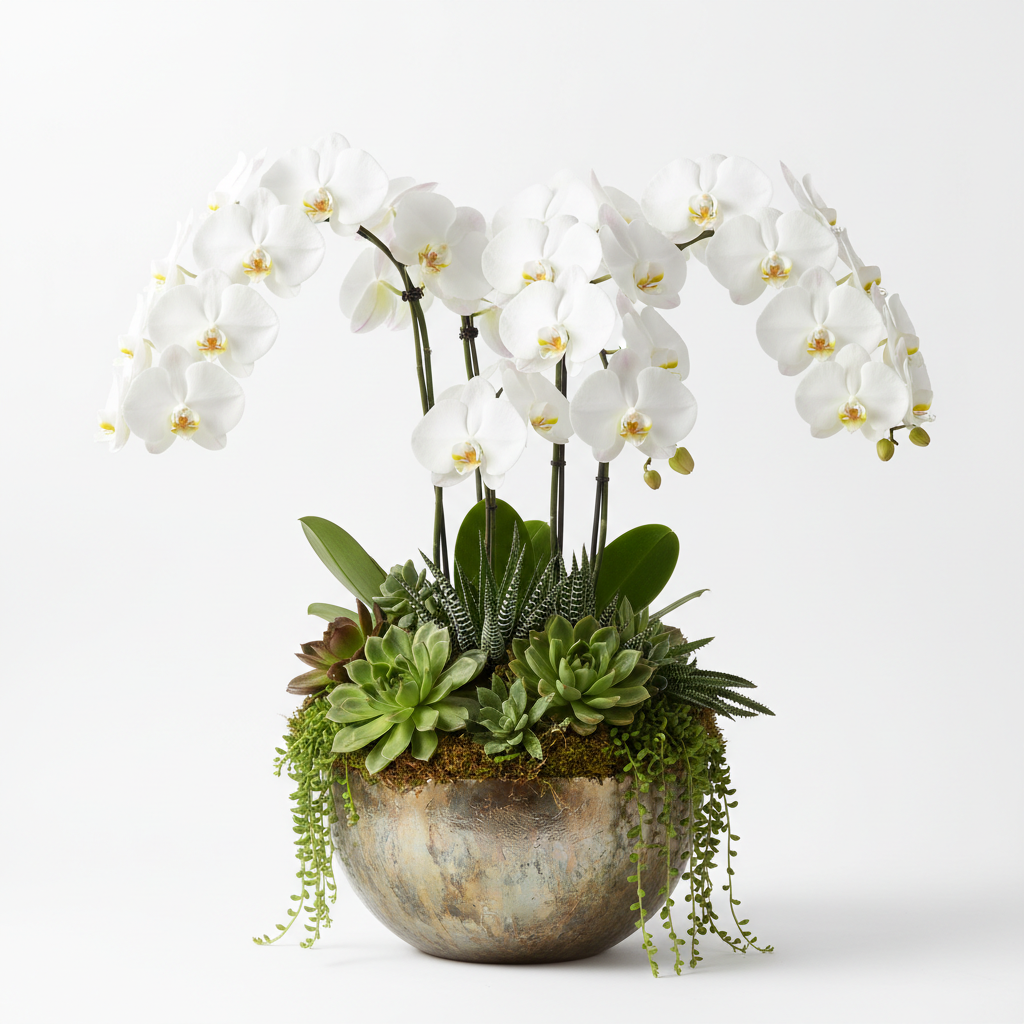 Royal Treatment Orchid — Luxury Multi-Stem Orchid Arrangement from Citywide Florists NYC