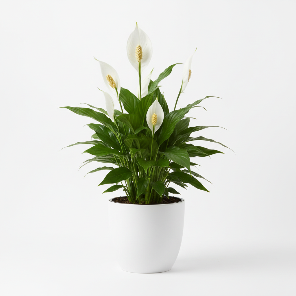 Peace Lily — Elegant White Flowering Plant from Citywide Florists NYC