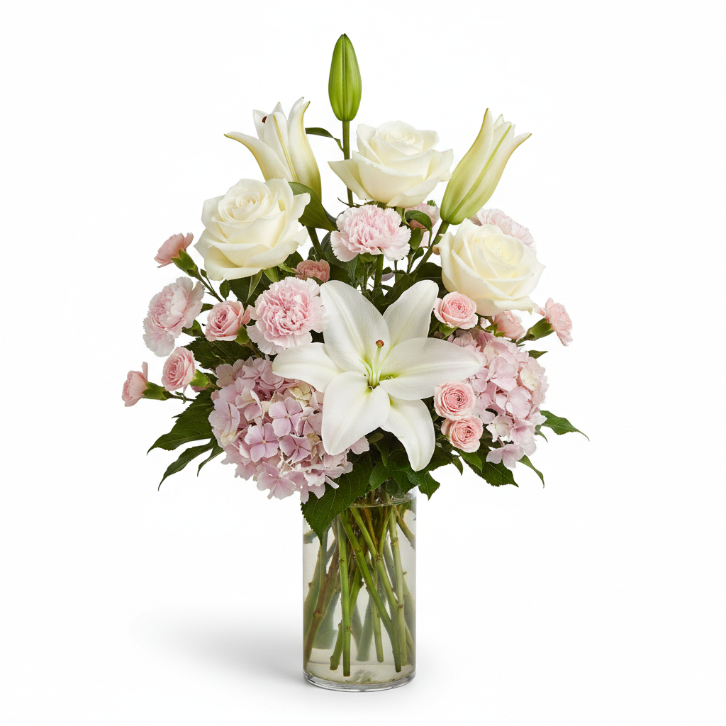 Sweet Comfort — Soft Sympathy Arrangement from Citywide Florists NYC