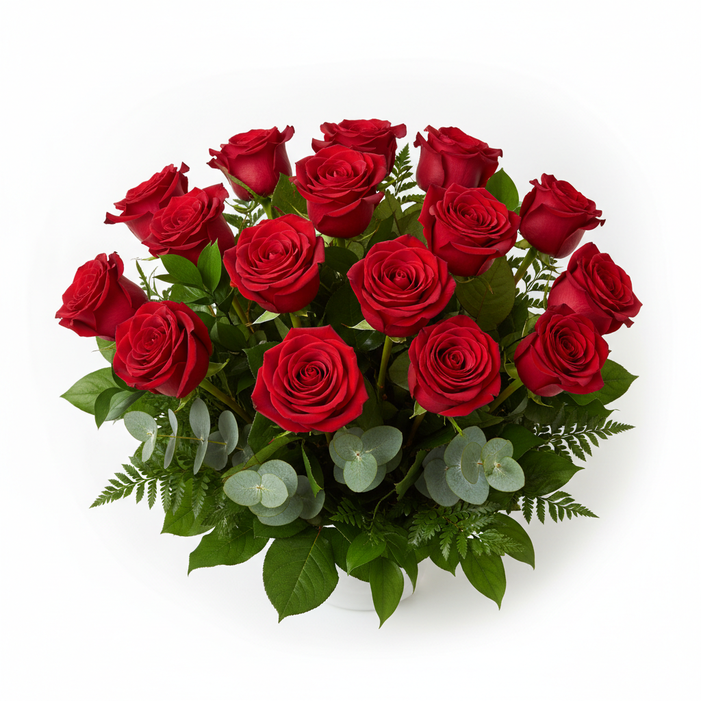 Three Dozen Red Roses — Grand Luxury Rose Statement from Citywide Florists NYC